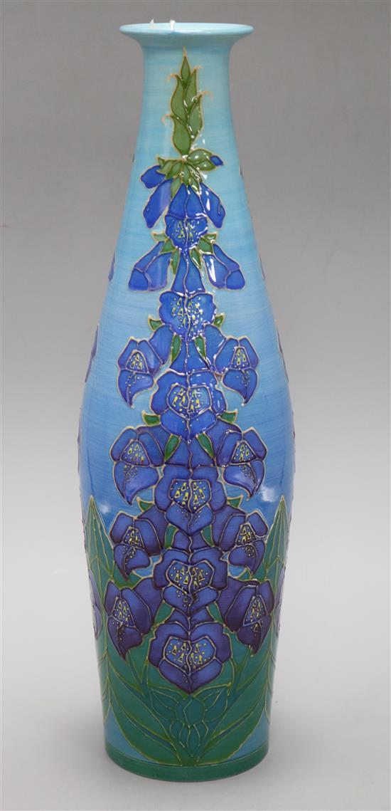 A large Dennis Chinaworks Foxglove vase No. 24, designed by Sally Tiffin